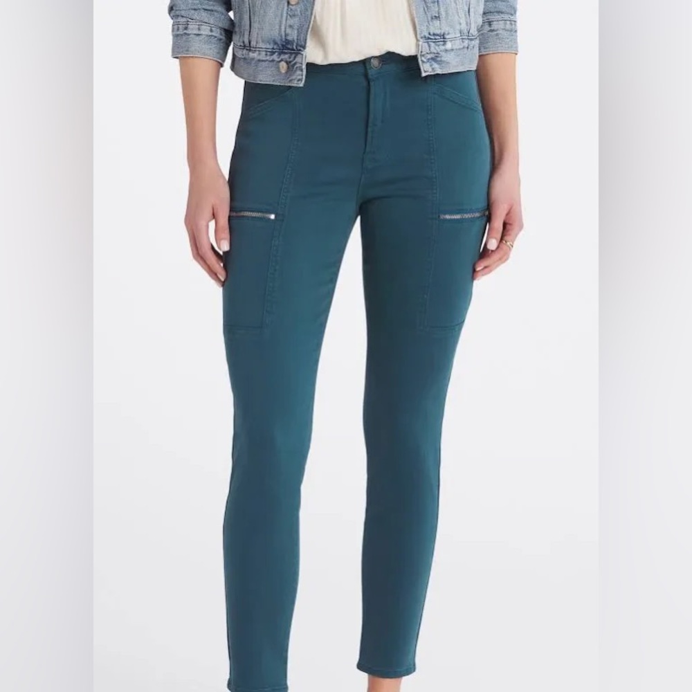 Cosmic blue love Pistola denim jeans size 26 petite blue cargo skinny jeans NWT